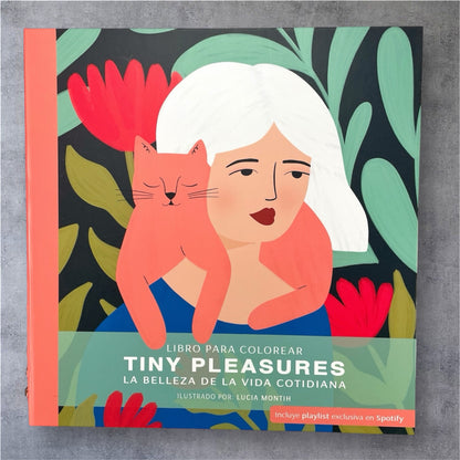 Tiny Pleasures - Libro para colorear