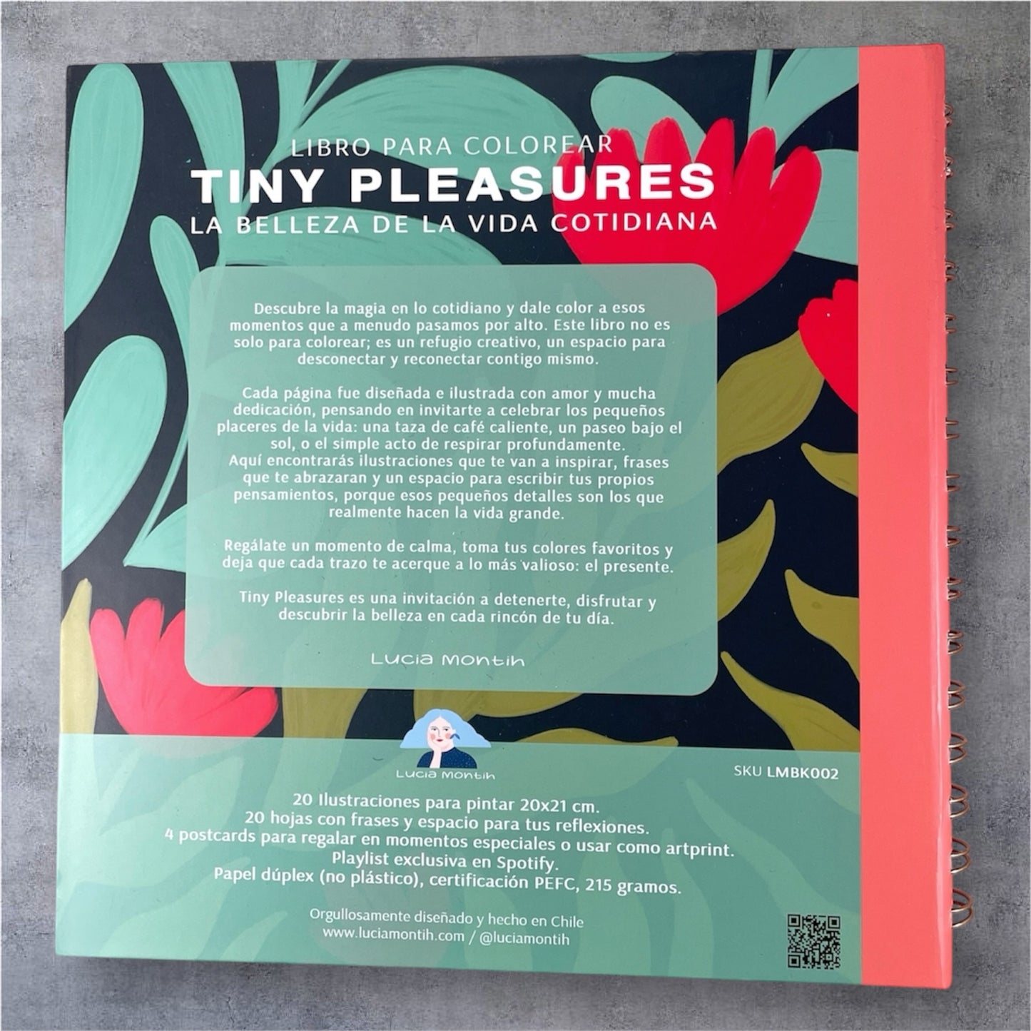 Tiny Pleasures - Libro para colorear