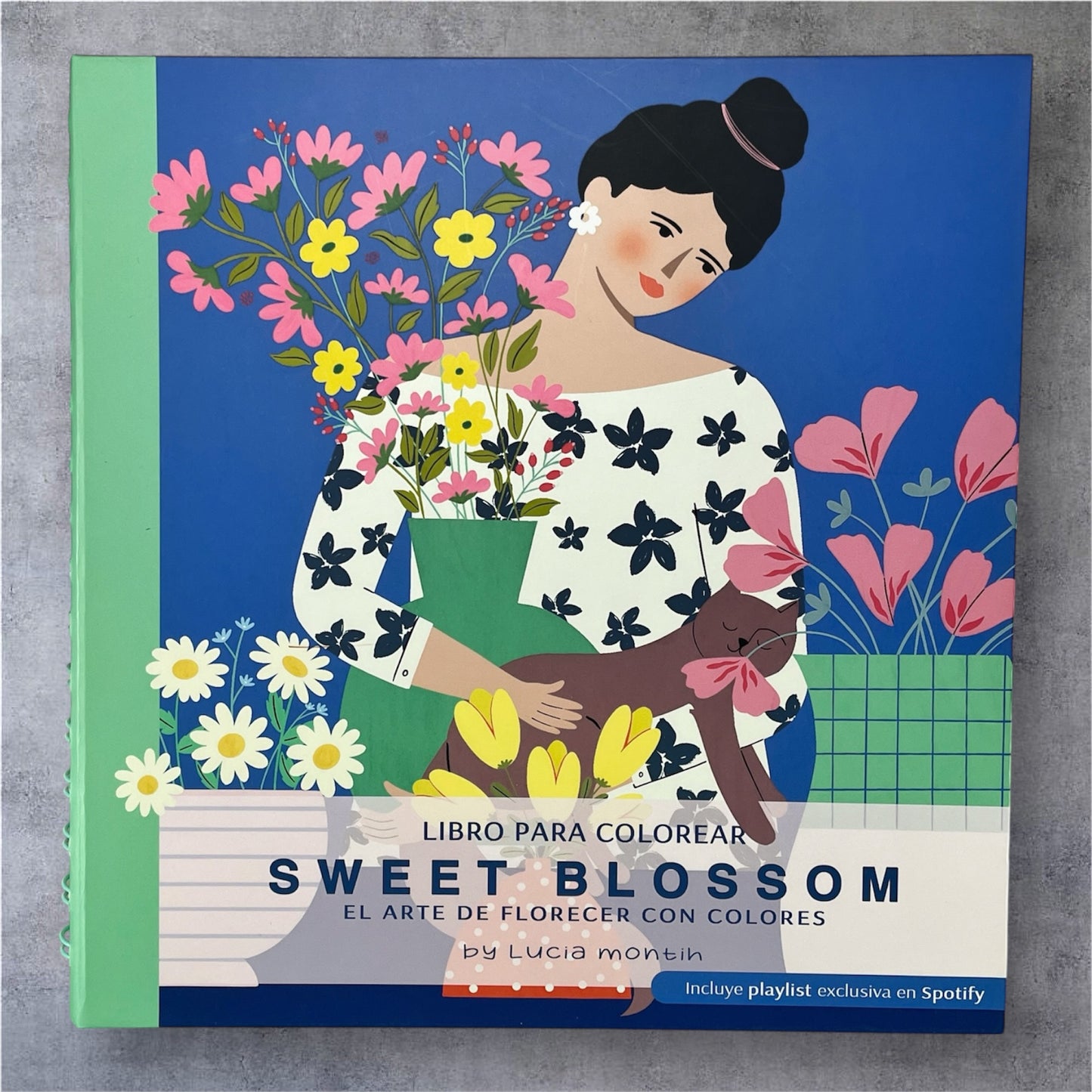 Sweet Blossom - Libro para colorear