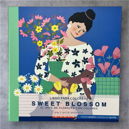 Sweet Blossom - Libro para colorear