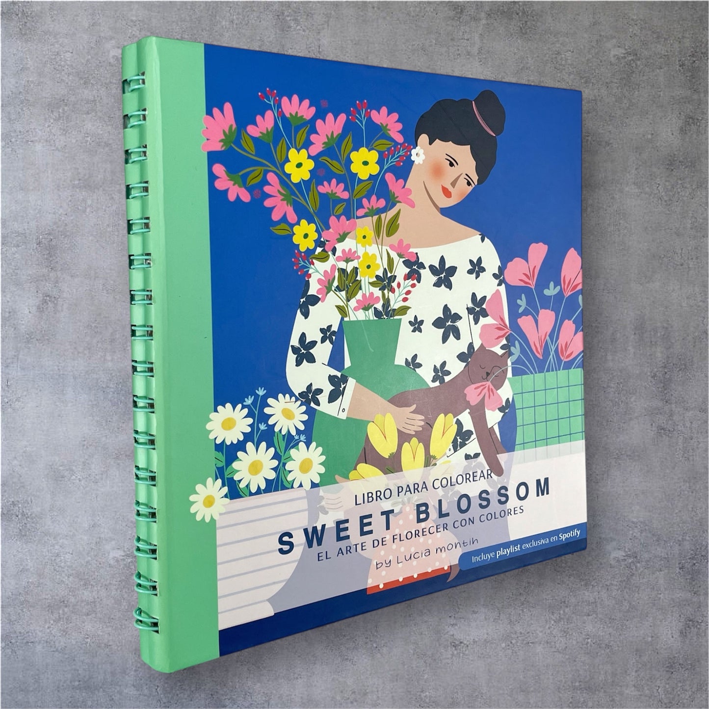 Sweet Blossom - Libro para colorear