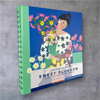Sweet Blossom - Libro para colorear