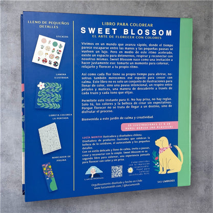 Sweet Blossom - Libro para colorear