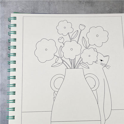 Sweet Blossom - Libro para colorear