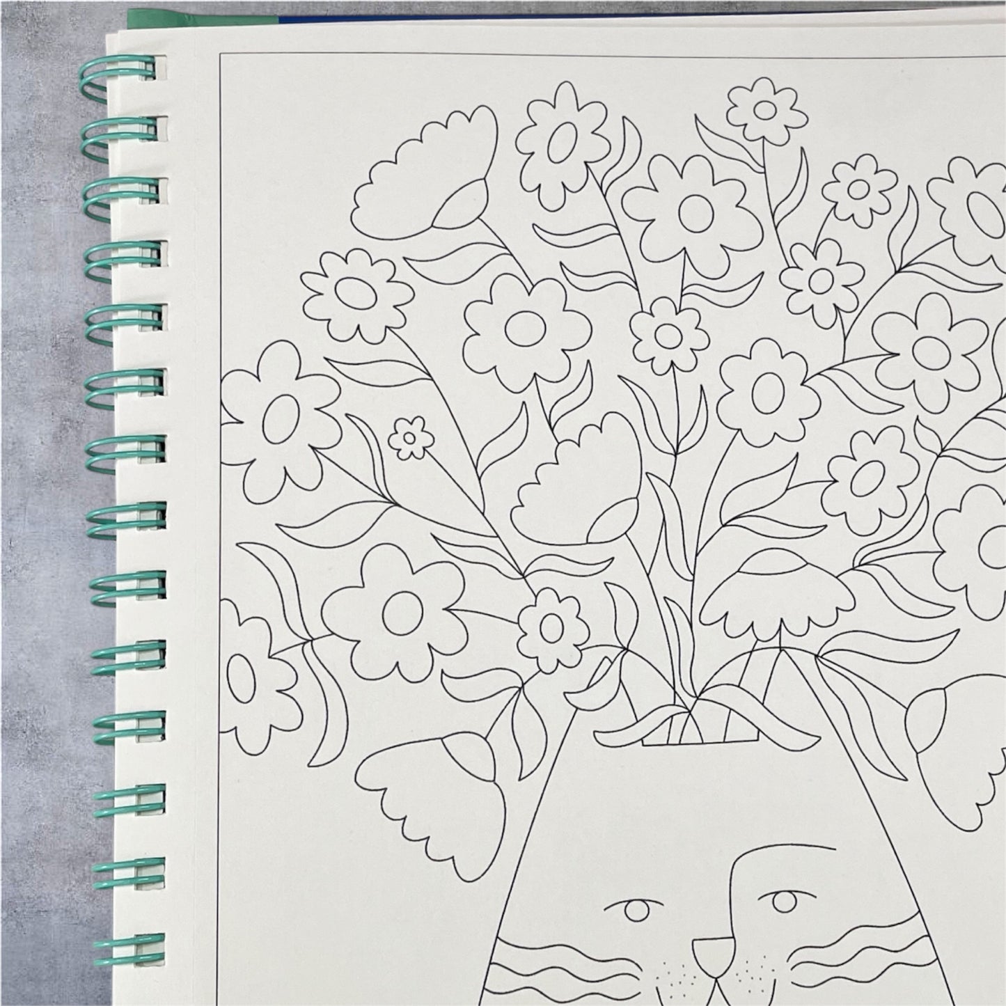 Sweet Blossom - Libro para colorear