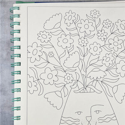 Sweet Blossom - Libro para colorear