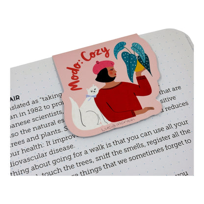 Marca página magnético - Modo: Cozy