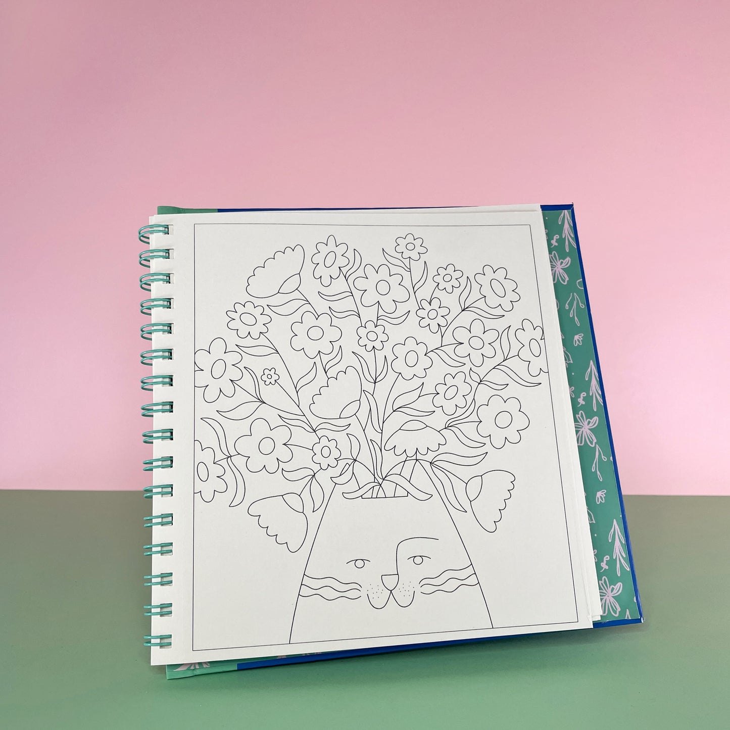 Sweet Blossom - Libro para colorear