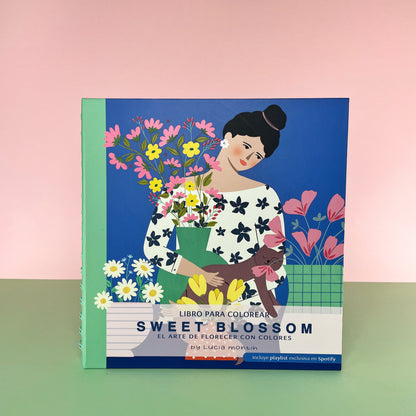 Sweet Blossom - Libro para colorear