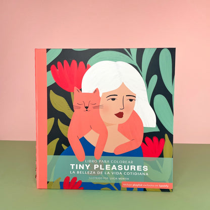 Tiny Pleasures - Libro para colorear